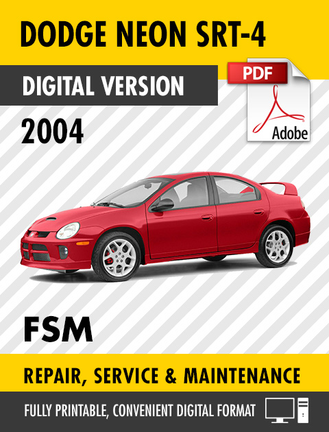 Service manual [Repair Manual 2004 Dodge Neon Free] - 2004 ...