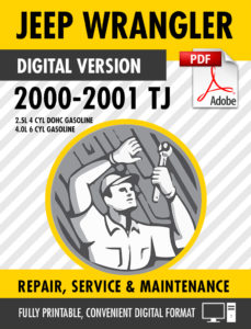 2000 2001 Jeep Wrangler TJ Factory Repair Service Manual – Craig's Manuals