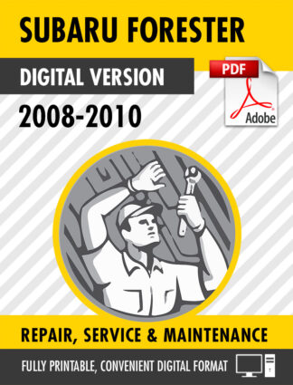 2008-2011 Subaru Forester Factory Repair Service Manual
