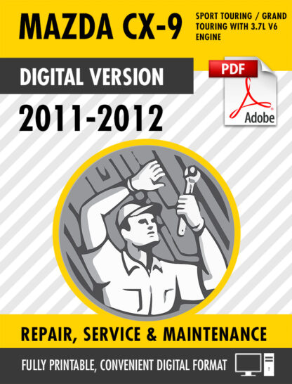 2011-2012 Mazda CX-9 Factory Repair Service Manual