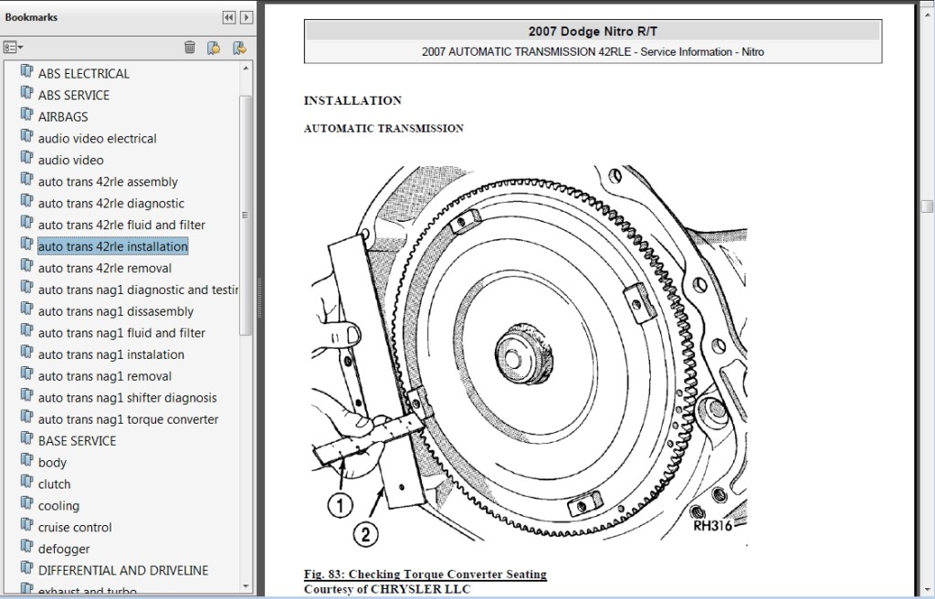 2007 Dodge Nitro Factory Service Repair Manual Craig's Manuals