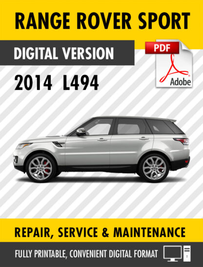 2014 Range Rover Sport Factory Service Repair Manual L494