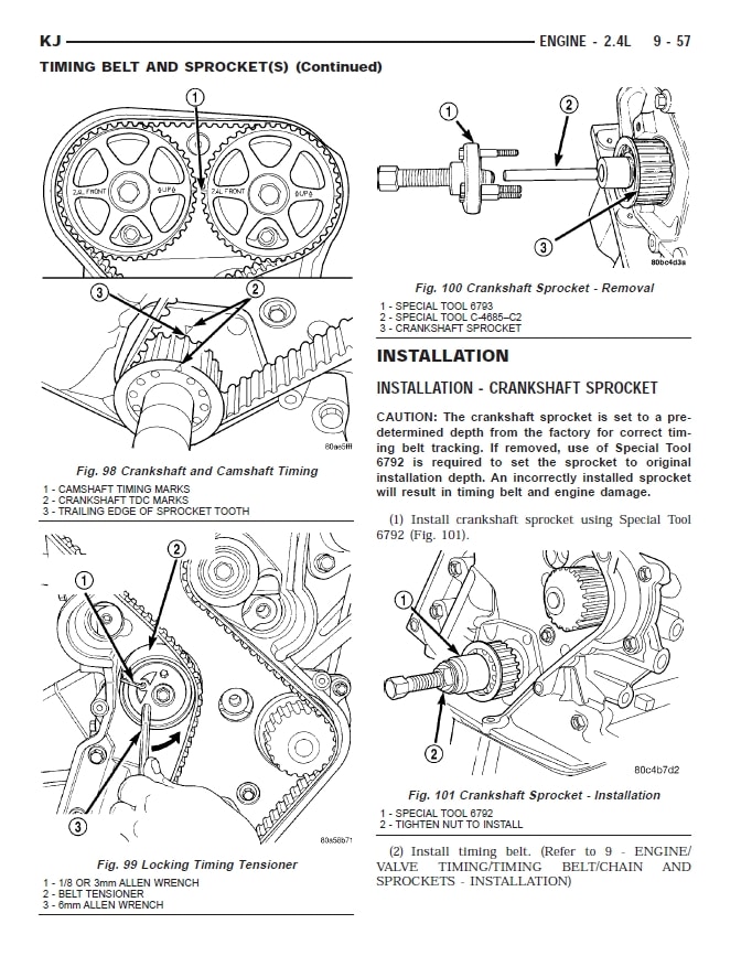 2003 Jeep Wrangler TJ Factory Repair Service Manual – Craig's Manuals