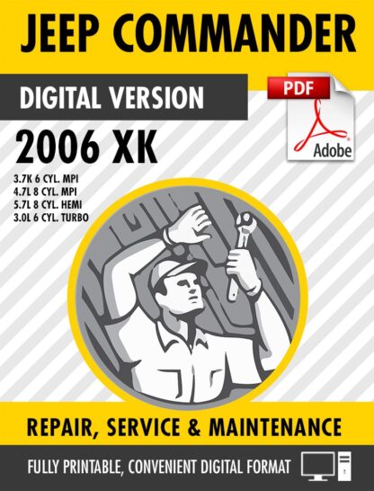 2006-2010 Jeep Commander XK Factory Repair Service Manual