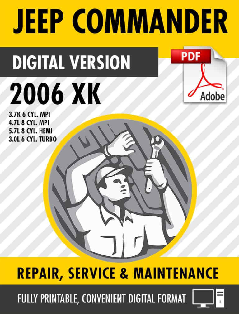 2006 jeep commander repair manual free pdf download